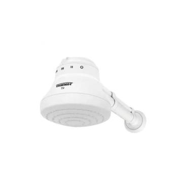 Imagem de Ducha Fame Faminho 4 Temperaturas 6.800W - 220V Cano 30Cm, Branco, 220