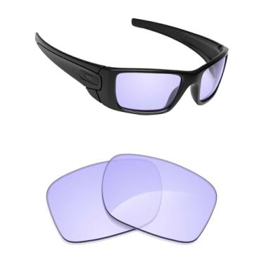 Imagem de Alphax Lentes de reposição roxas não polarizadas para óculos de sol Oakley Fuel Cell OO9096