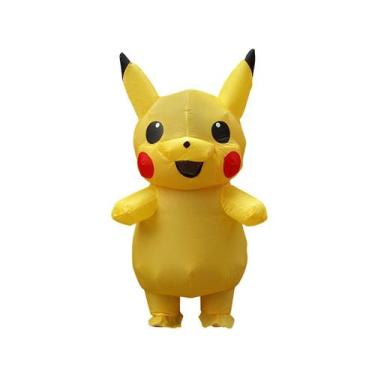 Imagem de Traje inflável Pikachu Funny Party Cosplay para adultos - Lightbek Off