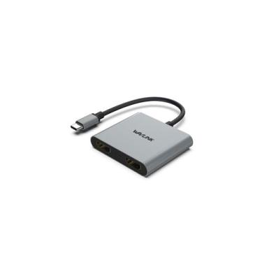Imagem de Adaptador USB-C para HDMI duplo Wavlink para Mac OS, Windows e Andr - 