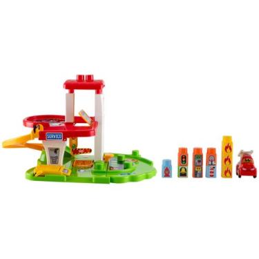 Imagem de Blocos de Montar Baby Land Postinho Estação de - Resgate Cardoso Toys 