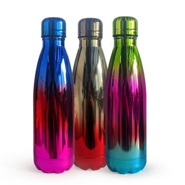 Imagem de Garrafa Térmica 500ml Aço Inoxidável Parede Dupla Modelo Sole Sport Colos Conserva Quente e Frio