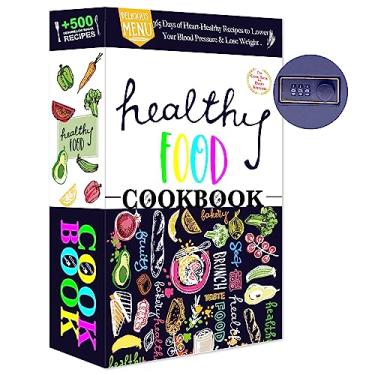 Imagem de SAFEDeversion Caixa de armazenamento segura para livros com páginas reais, cadeado de combinação e chave, cofre para dinheiro, caixas de armazenamento de livros para itens pessoais 24 x 15 x 6 cm