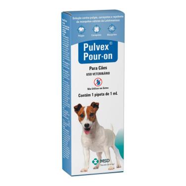 Imagem de Pulvex Pour-on para Cães com 1 Pipeta de 1ml