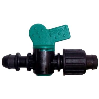 Imagem de 5 Conector Inicial Com Registro Para Mangueira Gotejamento