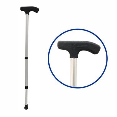 Imagem de Bengala Bastão em T Regulável Alumínio Comfort Sequencial Cores:Fosco