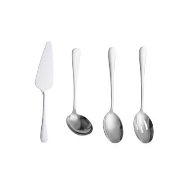 Imagem de Espatula Concha Colher Servir Utensilios Aço Inox Servir Buffet