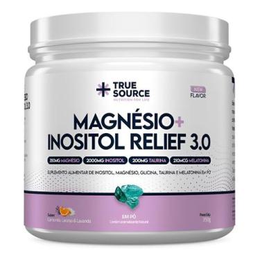 Imagem de Vitaminas e minerais magnesio + inositol relief 3.0 camomila e lavanda