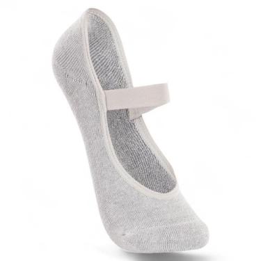 Imagem de Meia lupo sapatilha ref:04945-068 feminino, Cinza, 34/9