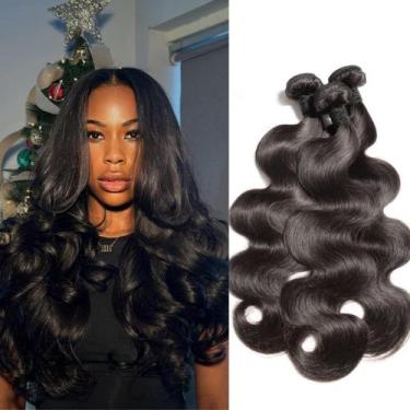 Imagem de Pacotes de cabelo RLNNRS Body Wave 12A Brazilian Virgin Hair