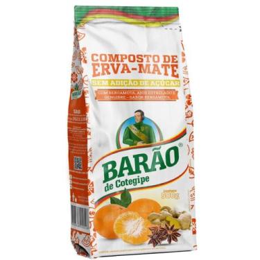 Imagem de Composto Erva Mate Barão de Cotegipe Chás Selecionados 500g
