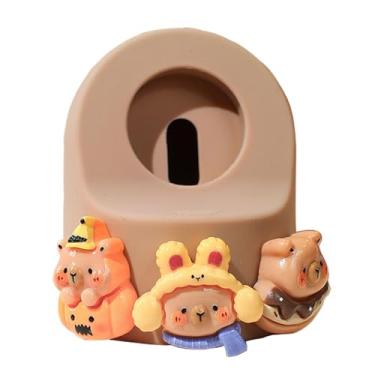 Imagem de Suporte de carregador para Apple Watch, lindo suporte de carregador Capybara compatível com Apple Watch Series Ultra/8/SE2/7/6/SE/5/4/3/2/1 (49/45/44/42/41/40/38 mm), organizador de base de