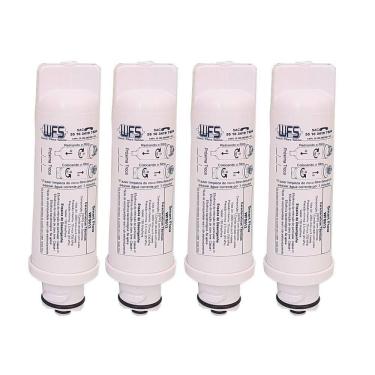 Imagem de Kit 4 Filtro Refil Eletroclux Pa 10N 20 25G 30G 40G Pappca10