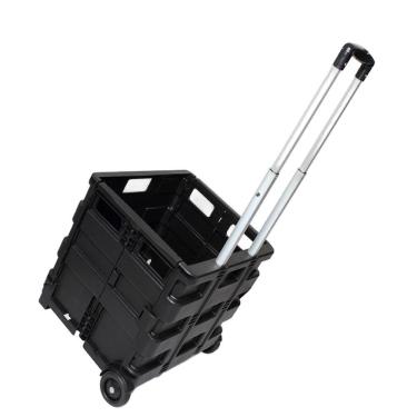 Imagem de Carrinho De Compras Dobrável 45kg – Compacto, Resistente E Ideal Para Transporte Multiuso