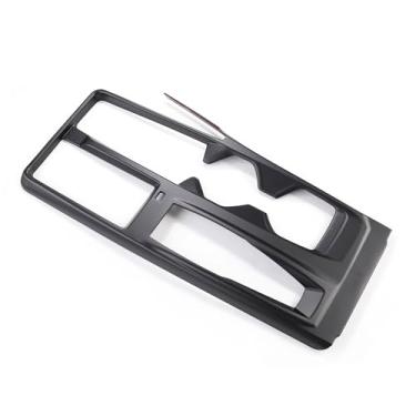 Imagem de YINGTUU para Toyota Camry 2025 acessórios adesivos ineriores console central de carro painel de mudança de marchas capa de moldura decalques preto mudo (versão norte-americana)