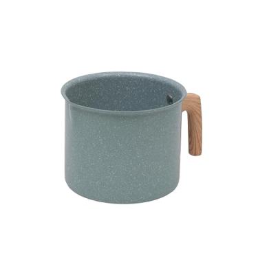 Imagem de Leiteira Caneca Fervedor Cerâmica Antiaderente Caneca Indução 1,8l Verde