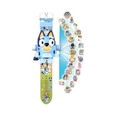 Imagem de Relógio Digital Luminosa Bluey Para Crianças Com Projeção De 24 Anime,