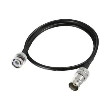 Imagem de Cabo BNC Macho Fêmea RG58 Conector De Cobre Plugue Q9 Jack Tipo L Fio 