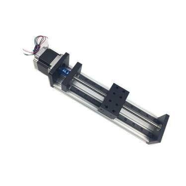 Imagem de Mesa deslizante de trilho de guia de movimento linear CNC Wood Woking Machine Z Axis X Y com parafuso esférico 1204 1605 1610 NEMA23 Motor (1204, GGP 100 mm)