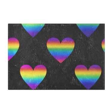 Imagem de Burbuja Tapete de banho multicolorido, tapete de banheiro absorvente extra macio com suporte antiderrapante para banheiro, banheira, chuveiro, 41 x 61 cm