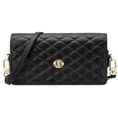 Imagem de AJDJTEN Capa carteira transversal para celular Samsung Galaxy Z Fold 3 4 5 6 7, capa de couro PU mini bolsa com alça ajustável, suporte para cartão, fecho magnético, capa de telefone para Flod 3 4 5 6