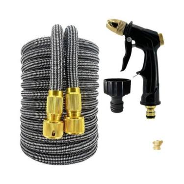 Imagem de Mangueira De Jardim Flexível E Expansível Com Bico De Alta Pressão Par