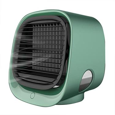 Imagem de Tingpai Refrige dor de Ar de mesa Ventilador de Ar Condicionado Pequeno Pessoal USB Mesa Ventilador de Ar Refrige dor de 3 Velocidades Ventilador de Refrige ção pa Escritório em Casa