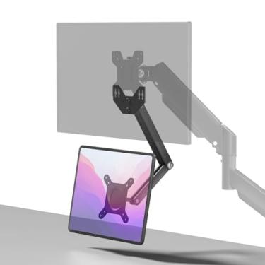 Imagem de Adaptador de montagem VESA universal para tela portátil, braço de extensão de braço de monitor, compatível com tablet/telefone/tela portátil de 4,7 a 15,6 polegadas, serve para VESA 75 x 75 e 100 x