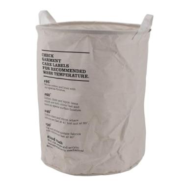 Imagem de GLOGLOW Suprimentos de Armazenamento Linho de Algodão, Cesto Dobrável de Grande Capacidade, 50x40cm, para Quarto e Banheiro Cesta de Lavanderia Dobrável, Nan (verificar)