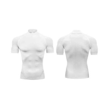 Imagem de Camisetas De Compressão Masculinas De Secagem Rápida Para Corrida, Cam