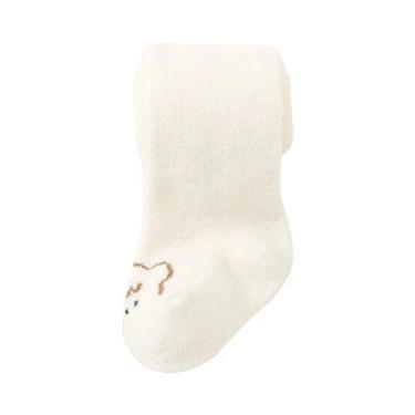 Imagem de Meias-calças De Urso De Desenho Animado Grossas E Quentes Para Meninas