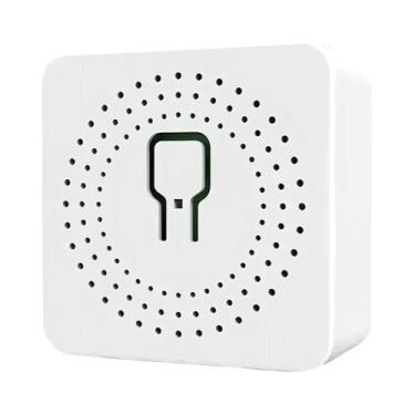 Imagem de Interruptor Inteligente WiFi 16A Tuya Mini Controle De 2 Vias Automaçã