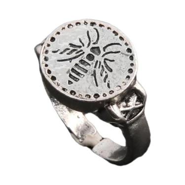 Imagem de Anéis Vintage Masculinos Dark Souls, Anel Da Cicatriz Do Demônio De Ha