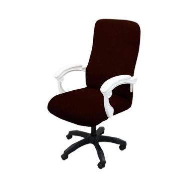 Imagem de Capa De Cadeira De Escritório Para Computador Em Jacquard Espesso, Res