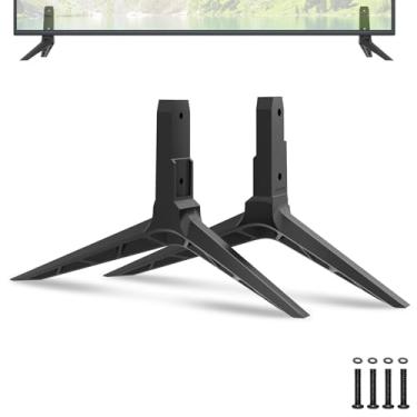 Imagem de Pernas de TV apenas para suporte de TV Vizio V505-G9, não para outro modelo de TV, para substituição de pés de TV Vizio wr parafusos e instruções