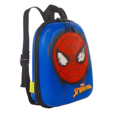 Imagem de Mochila Escolar Infantil Homem Aranha Tamanho P