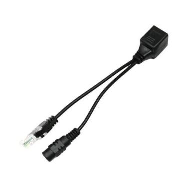Imagem de Cabo Adaptador POE Passivo 1 Par Módulo Injetor De Energia RJ45 12-48V