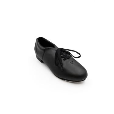 Imagem de Capezio Tênis infantil unissex para sapateado, Preto, 18