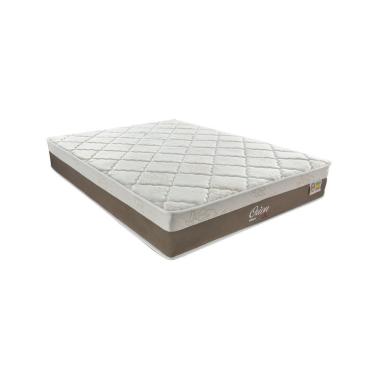 Imagem de Colchão Casal 138X188X28Cm Orion Branco/Tabaco