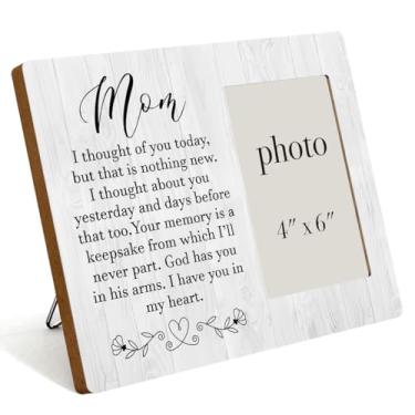 Imagem de YYDS Porta-retrato de mãe em memória da mãe perda da mãe simpatia presentes memorial para casa, escritório, quarto, sala de estar, mesa, decoração de parede