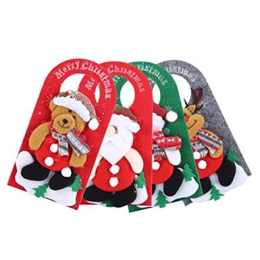 Imagem de Conjunto de 4 Ornamentos Porta Pingentes Cartunescos TNT para Decoração Hotel Loja Janela Casa Festa e Festival