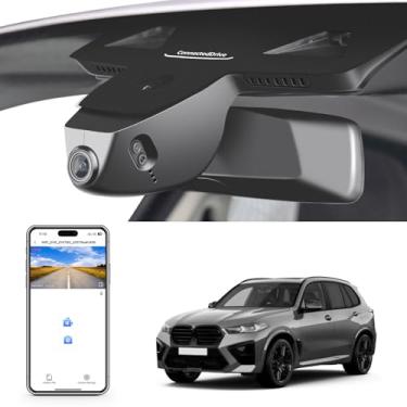 Imagem de Mangoal Câmera de painel 4K para BMW X5 Gen4 G05 F95 2019 2020 2021 2022 2023 (modelo B), X5 M M50i xDrive50i sDrive40i xDrive40i, estilo OEM, vídeo UHD 2160P, WiFi e aplicativo, cartão de 64 GB