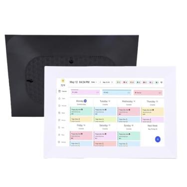 Imagem de Jiawu Gráfico de Tarefas de Calendário Digital de 10,1 Polegadas, Tela Interativa Inteligente Com Tela Sensível Ao Toque, Planejador Eletrônico, Montável Em Parede e Mesa (3#)