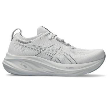 Imagem de ASICS Tênis de corrida masculino Gel-Nimbus 26, Concreto/prata pura, 10