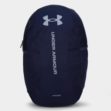 Imagem de Mochila Under Armour Hustle Lite, Marinho, Cinza, Único
