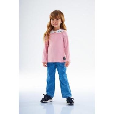 Imagem de Blusa Manga Longa em Ribana Infantil para Menina Up Baby-Feminino