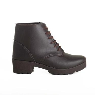 Imagem de Bota Inf Coturno Kidy 13500400028, Np café, 36