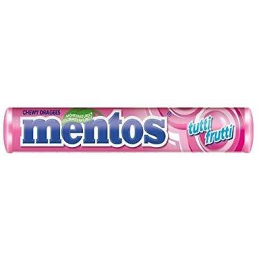 Imagem de Kit c/ 4 Bala Mentos Stick Tutti Frutti 38g Unidade - Perfetti