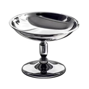 Imagem de Pssopp Copo de Sorvete de Aço Inoxidável, Decorações Pequenas de Aço Inoxidável da Festa da Bacia para o Gelato Congelado do Iogurte Sobremesa