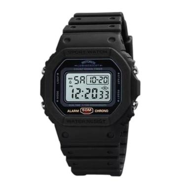 Imagem de Relógio Umbro Masculino Digital - Borracha - Preto